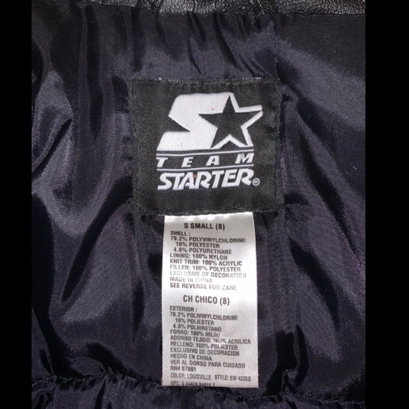 Vintage Louisville Cardinal Starter leather jacket - Picture 6 of 6